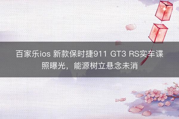 百家乐ios 新款保时捷911 GT3 RS实车谍照曝光，能源树立悬念未消